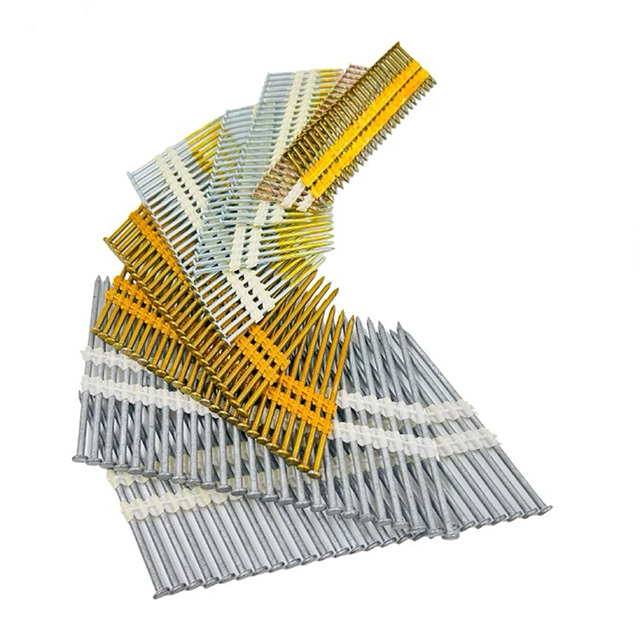 21 Degree Plastic Sheet Collated Framing Nails