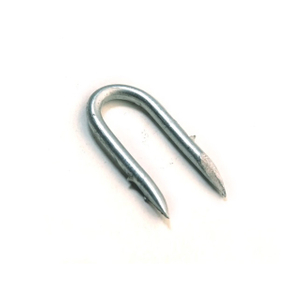 U Type Iron Nails with Barbed Shank